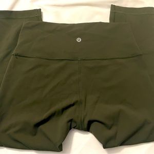 Lululemon Wunder Under Crop (Hi-Rise) 21”